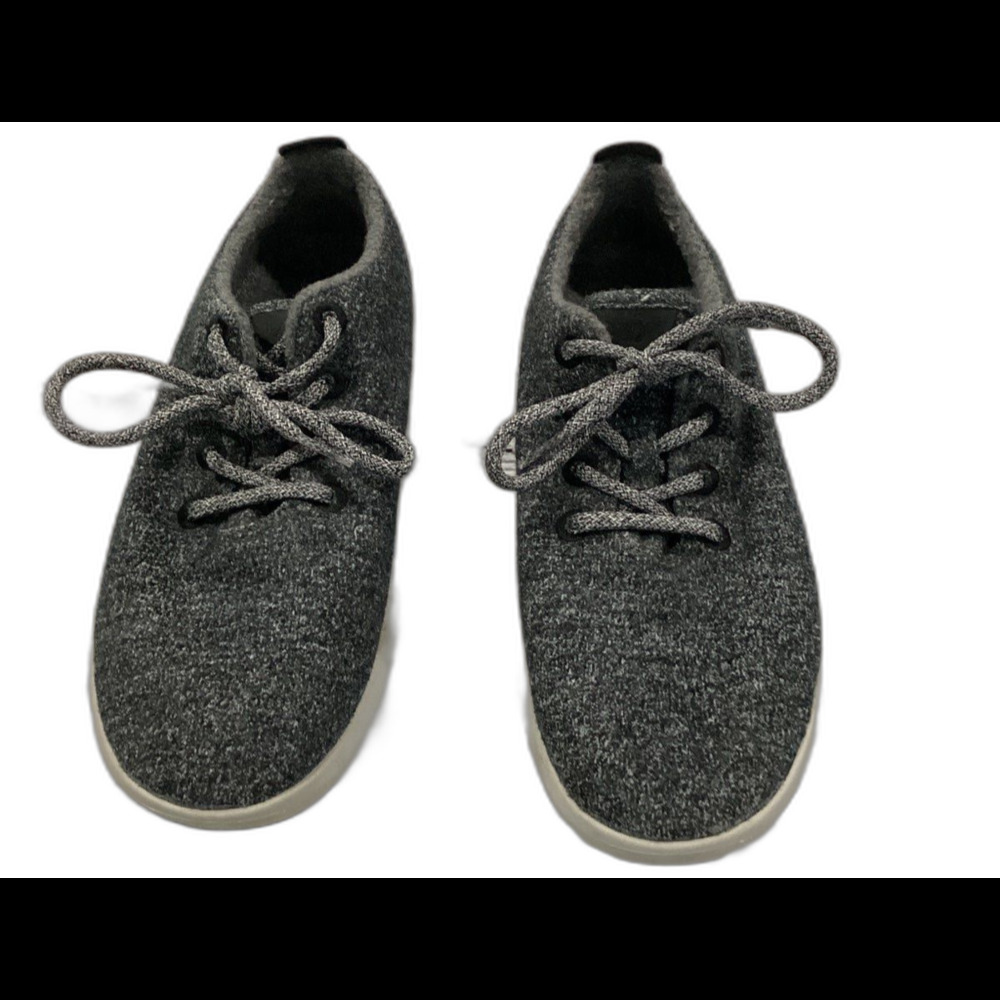 Allbirds Sneakers Men's Size 9M Color Gray Wool Runners Merlin's Wool Comfort